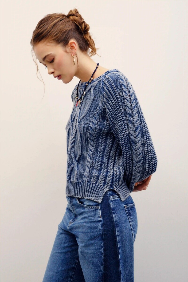 SWEATER WASH Azul