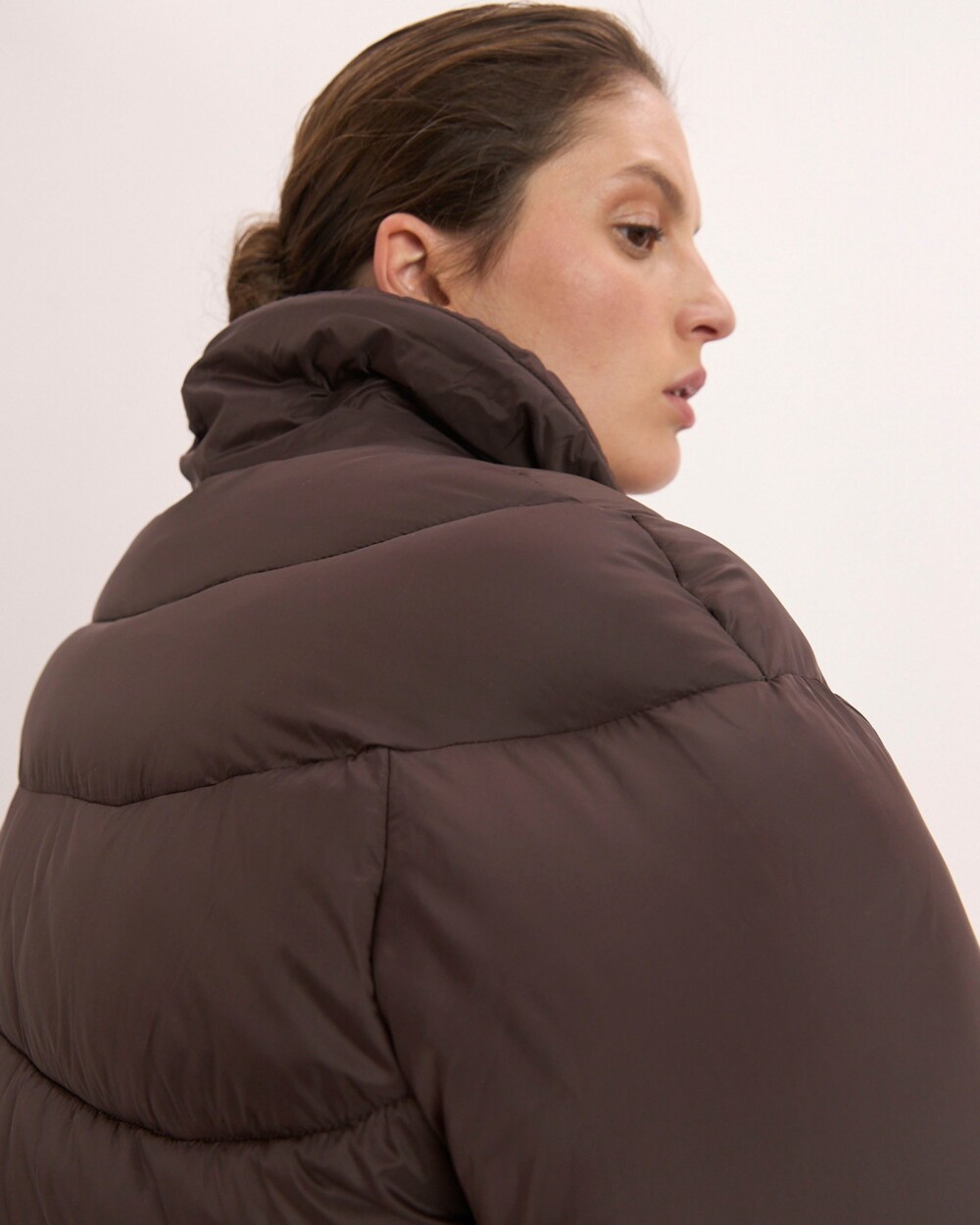 Puffer Greta Marron