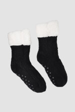 Medias damas chenille ochos Negro