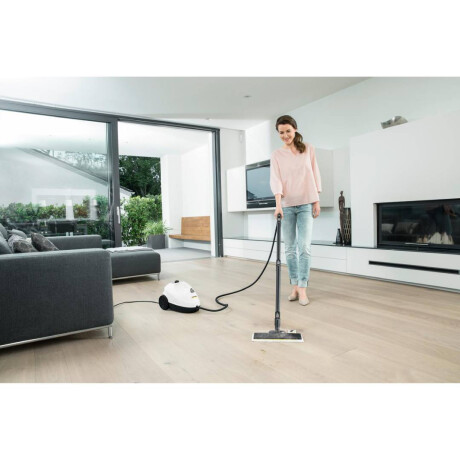 Limpiadora a Vapor Karcher Blanco