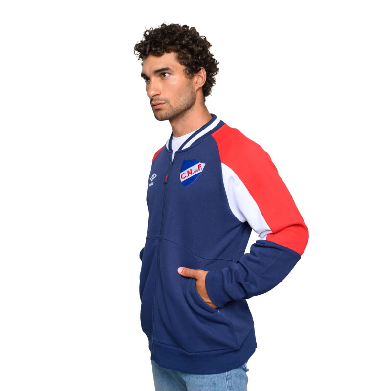 Campera de Hombre Umbro Azul - Blanco - Rojo