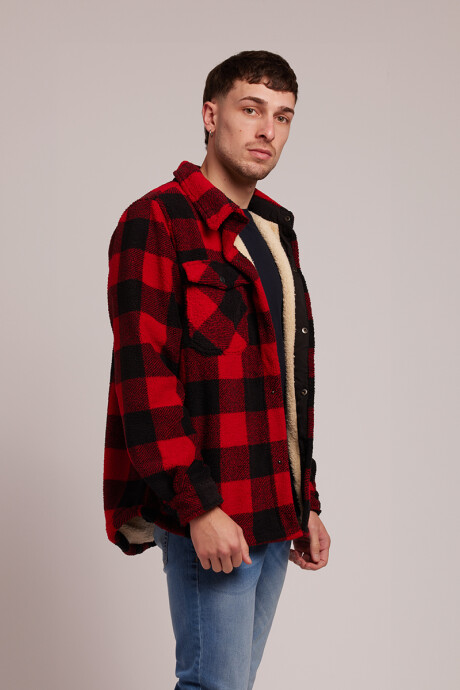 CAMISA MILETO RUSTY Rojo