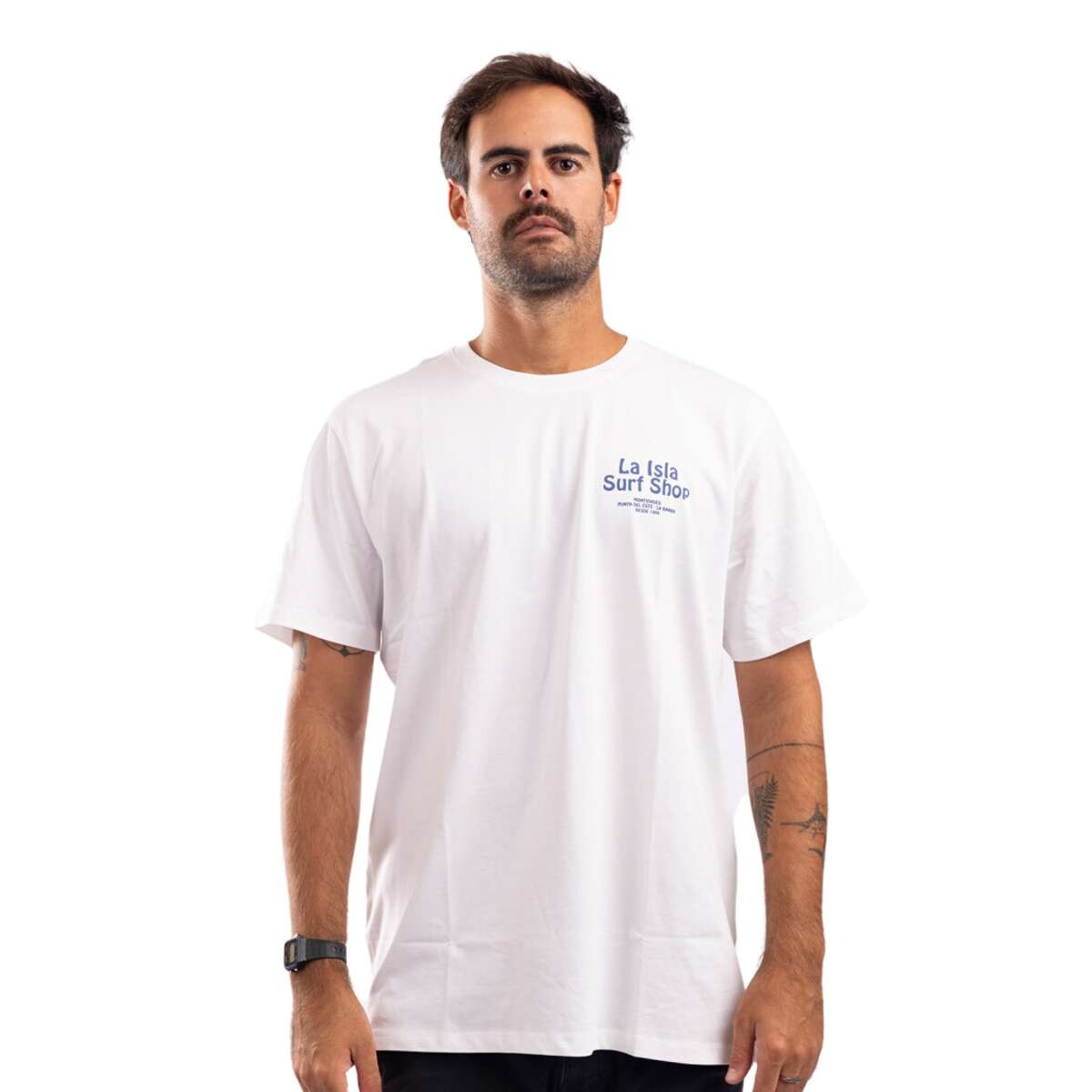 Remera La Isla Swell - White 