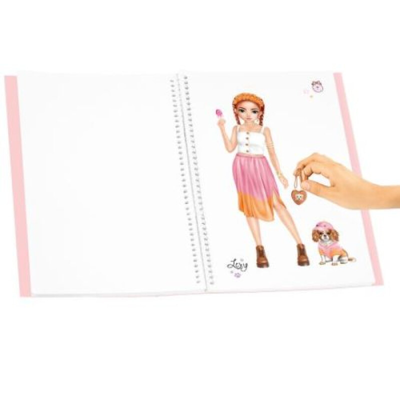 Cuaderno grande dress me up- Top Model Cuaderno Grande Dress Me Up- Top Model