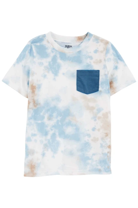Remera de algodón, manga corta, diseño cloud dye. Talles 6-14 Remera de algodón, manga corta, diseño cloud dye. Talles 6-14