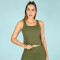 TANK FEM POLY/SPX EVERLAST EARTHED GN W7 GREEN