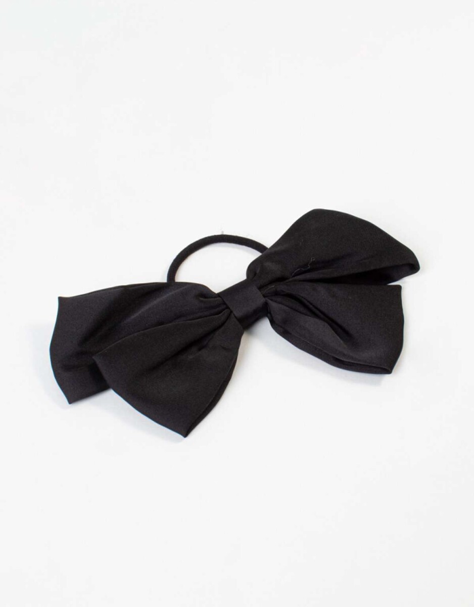 Gomita Con Moño - Negro 