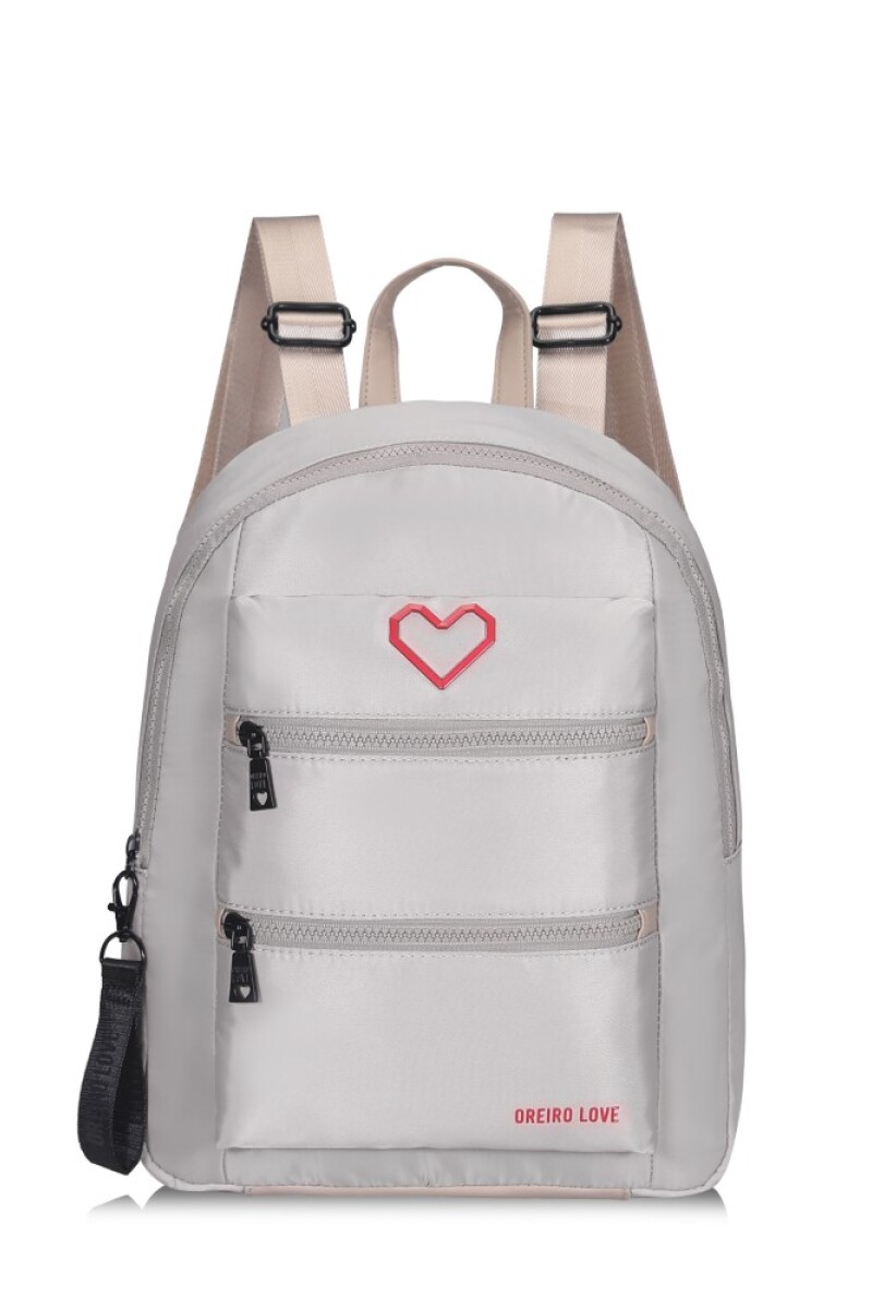 Mochila Las Oreiro Gris