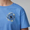 Polo Fjallraven Fjallblomster Logo T-shirt W Mujer Ultramarine