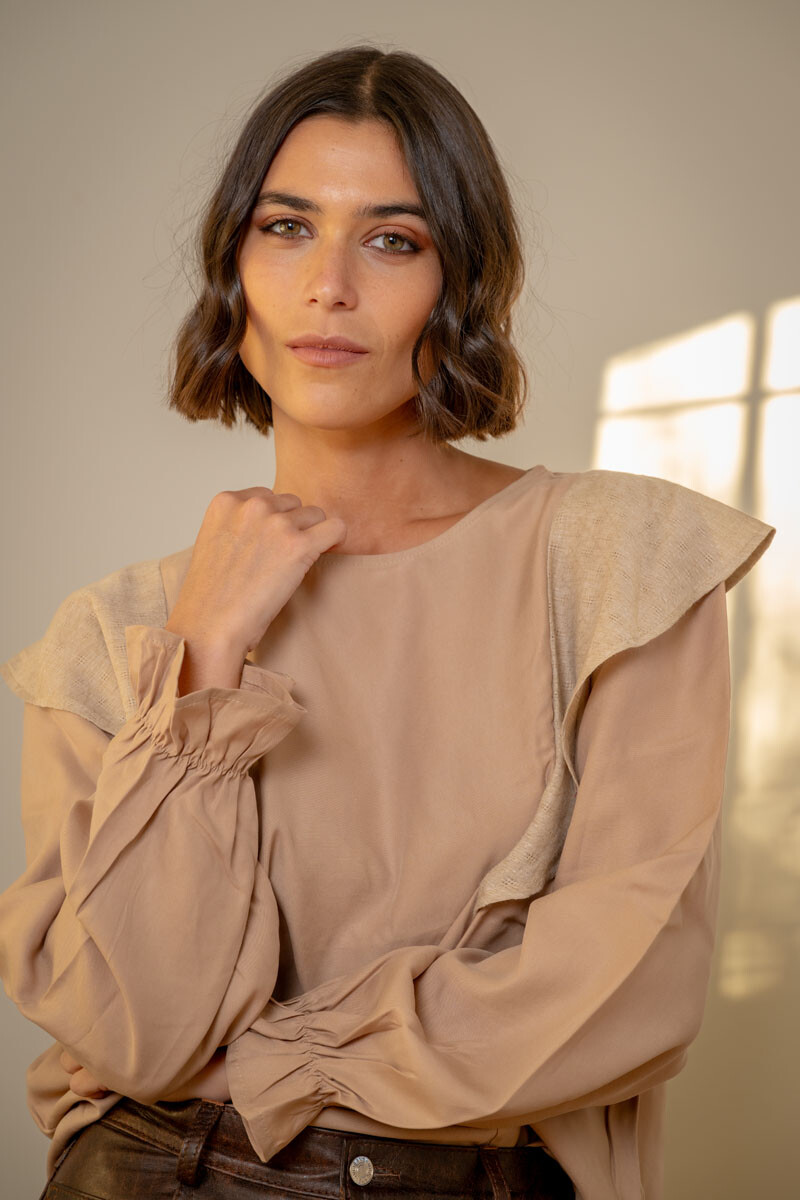 Blusa pauli Beige