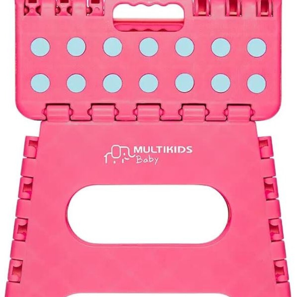 Banco plegable MULTIKIDS rosado