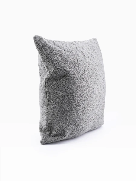 FUNDA DE ALMOHADON BOUCLE AZUL