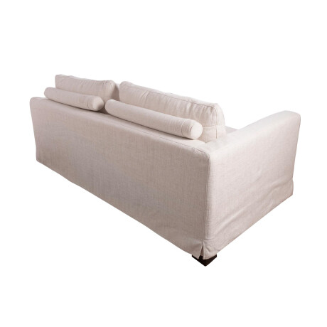 SOFÁ 3 CUERPOS TELA NATURAL-BEIGE NUNU NATURAL