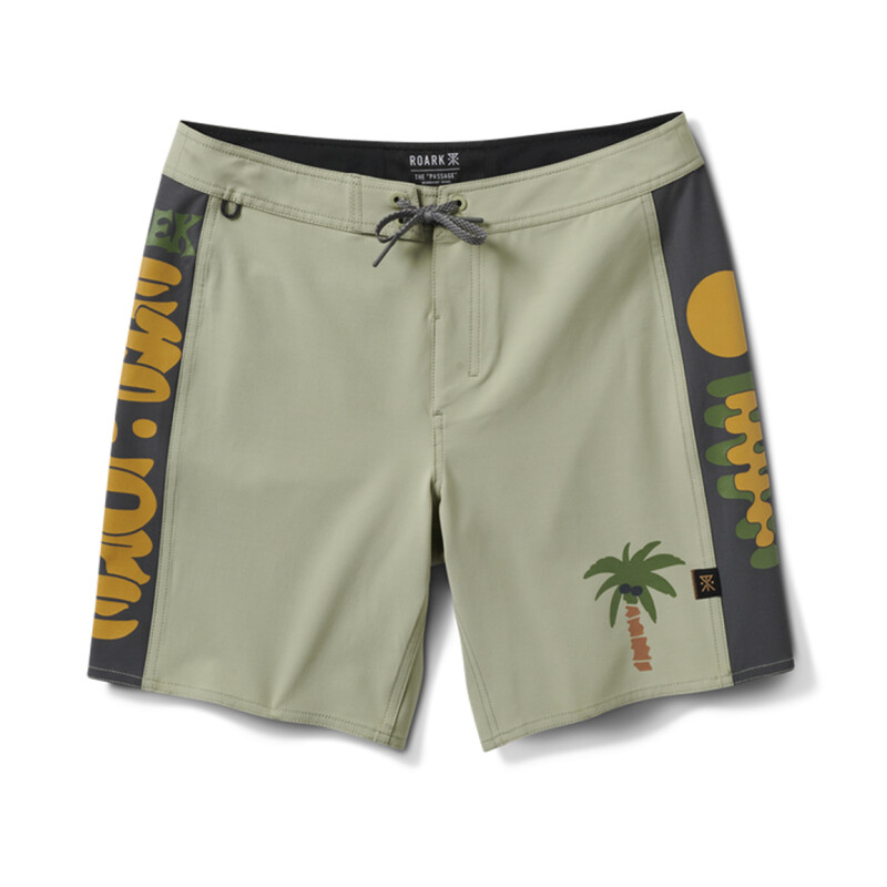 Boardshort Roark Passage Hemp - Verde Boardshort Roark Passage Hemp - Verde