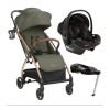 Travel system JOY KIKKABOO ISOFIX green army