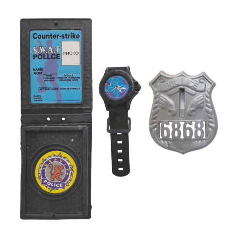 OUTLET Set Policía con accesorios Outlet Set Policía Con Accesorios
