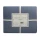 Juego Sábanas Queen Size Home Class Lisas 180 Hilos 100% Algodón - AZUL PIEDRA