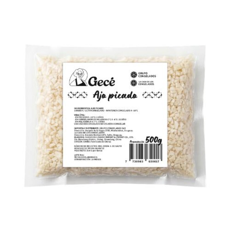 Ajo picado Gecé - 500 g Ajo picado Gecé - 500 g