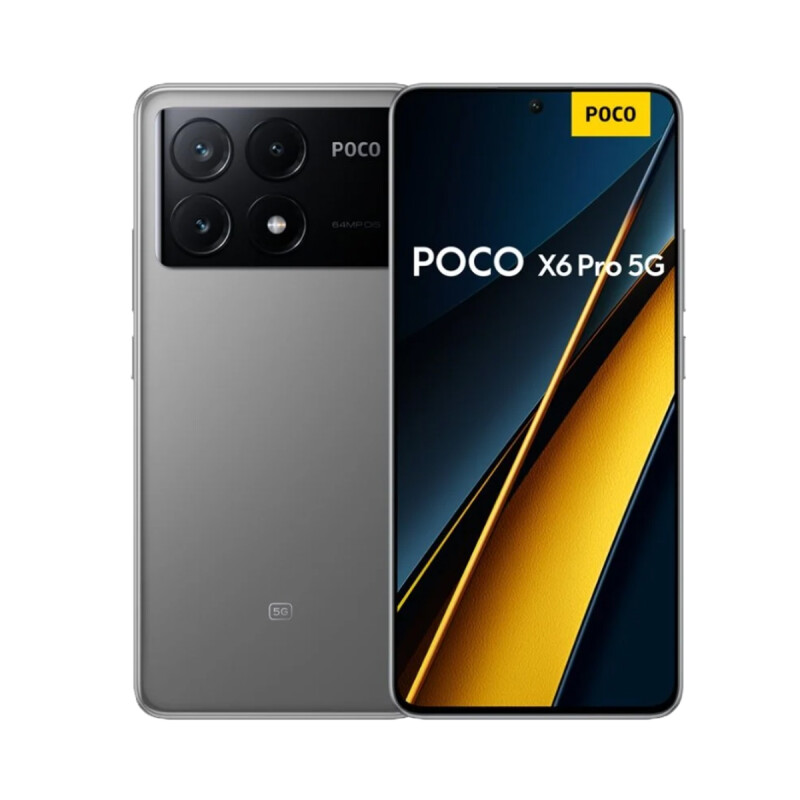 Celular Xiaomi Poco X6 Pro 256GB 8GB Grey 5G DS Celular Xiaomi Poco X6 Pro 256GB 8GB Grey 5G DS