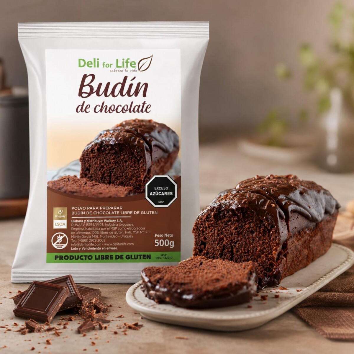 Budín Chocolate 500g 