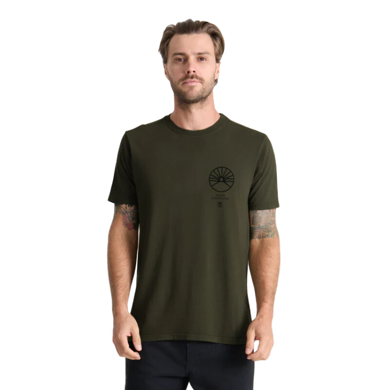 Remera Roark Roark Expeditions - Verde Remera Roark Roark Expeditions - Verde