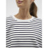 VMABBY LS O-NECK TOP JRS CORE-12 1 Snow White/Stripes NAVY BL