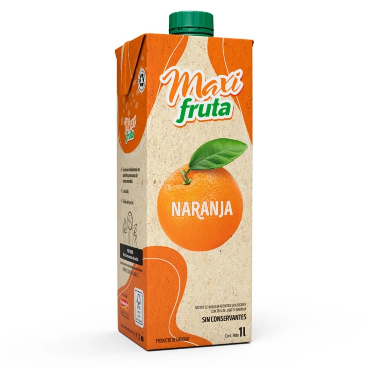 JUGO MAXI FRUTA 1L NARANJA 
