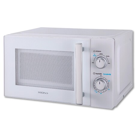 Microondas XION XI-MW20 700W Capacidad 20L 5 Niveles - Blanco Microondas XION XI-MW20 700W Capacidad 20L 5 Niveles - Blanco