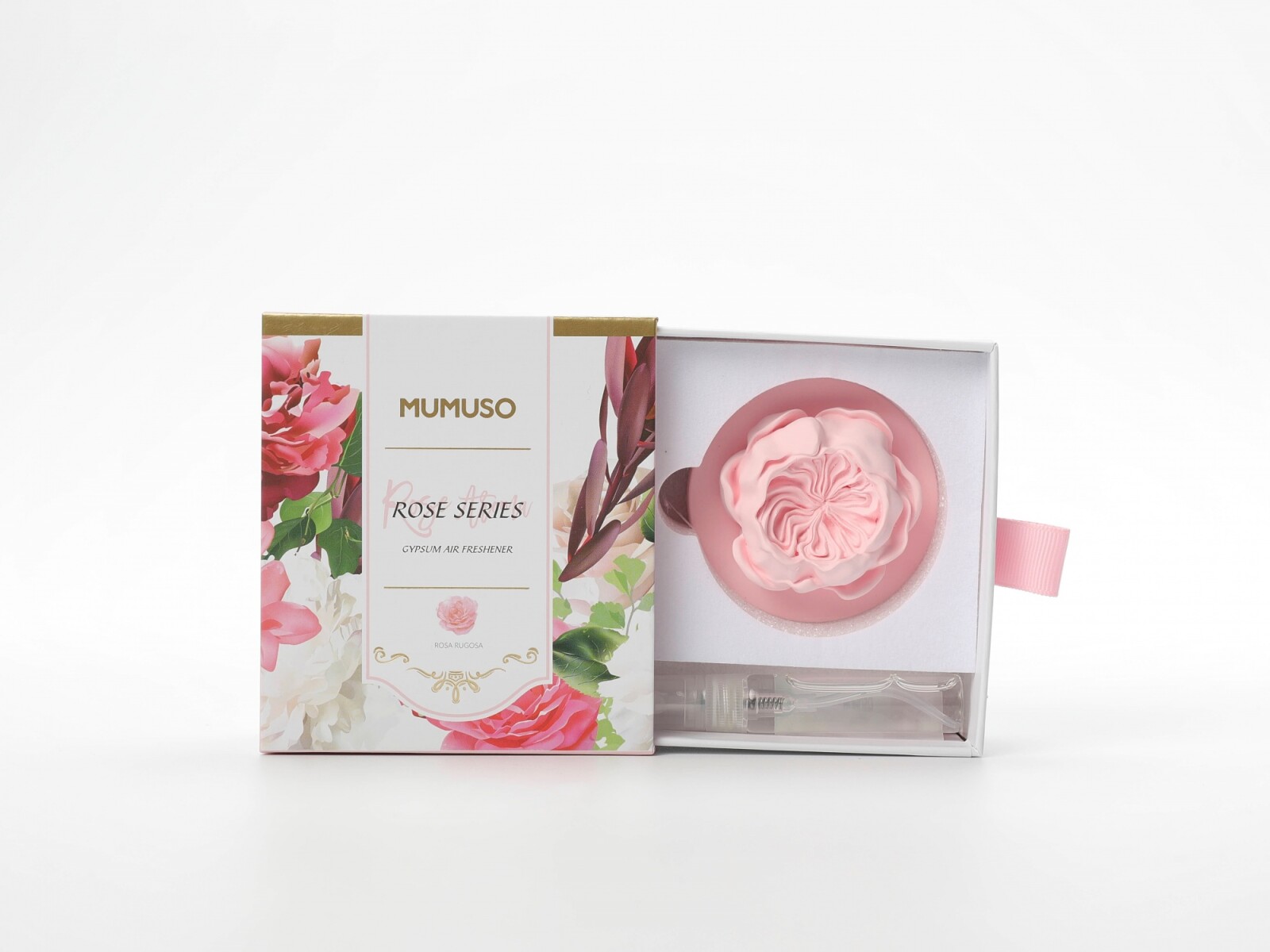 AMBIENTADOR DE YESO BLOOMING ROSE SERIES (10 ML DE ACEITES ESENCIALES) 