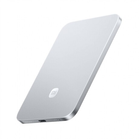 XIAOMI ULTRATHIN MAGNETIC POWER BANK 5000 15W Cargador Portátil XIAOMI Magnetic Power Bank Ultrathin 15W 5000 mAh - White