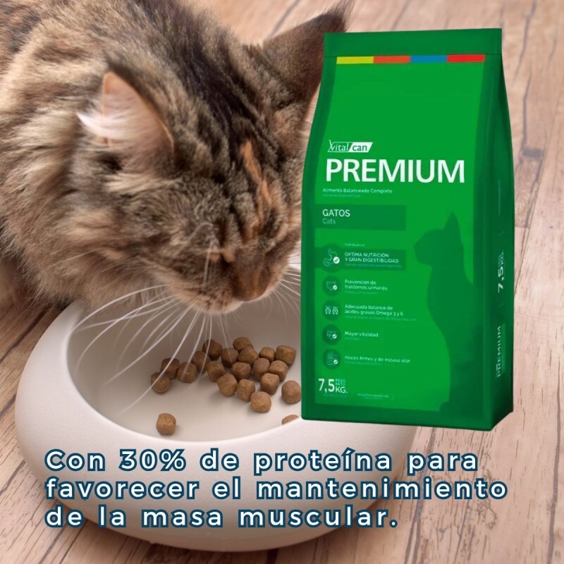 VITAL CAN PREMIUM GATO ADULTO 7.5 KG VITAL CAN PREMIUM GATO ADULTO 7.5 KG
