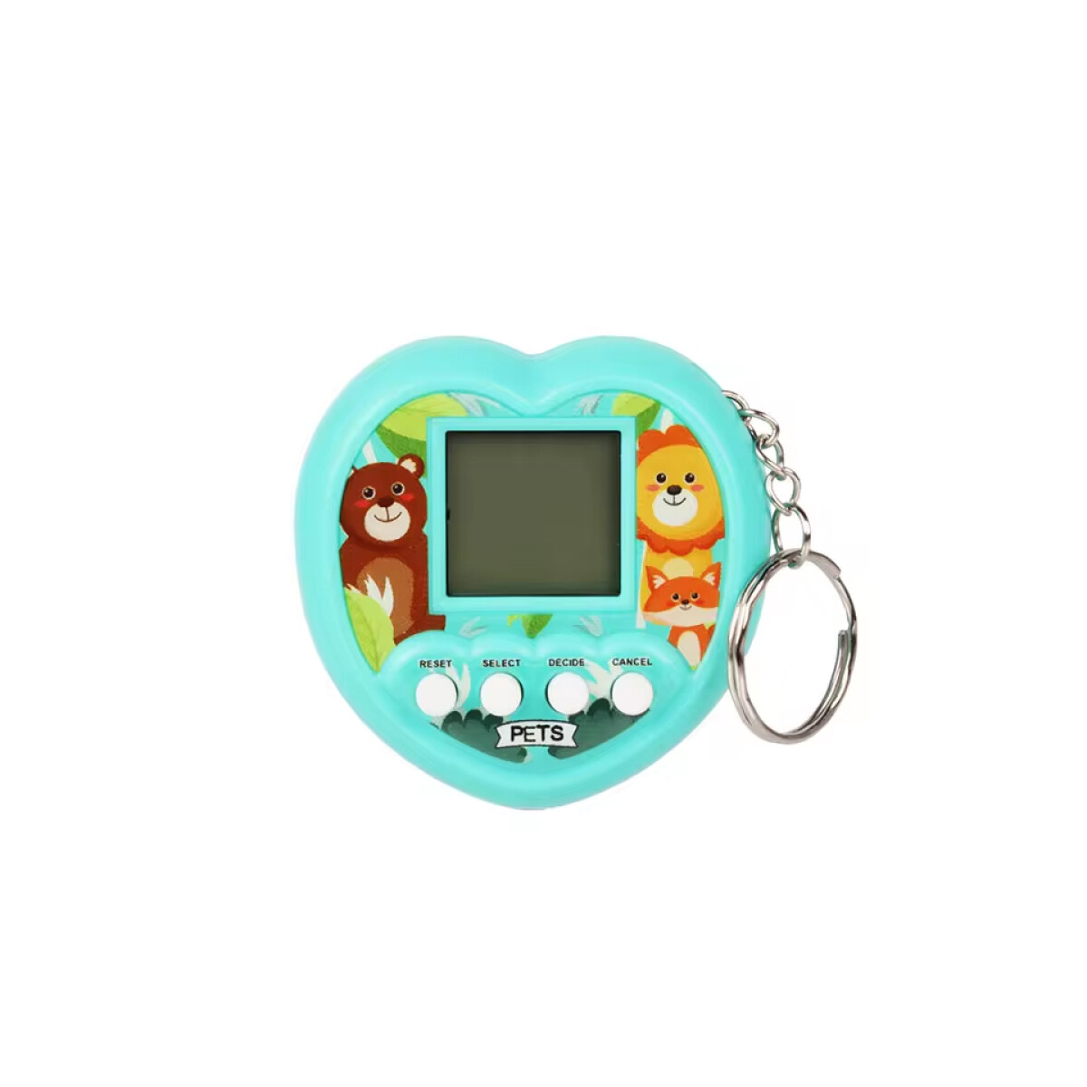 Mascota virtual corazón - Verde 