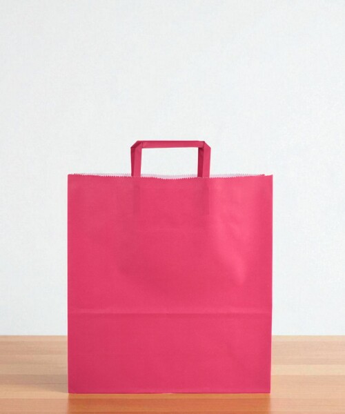 Bolsa lisa acuario 30x12x32 cm FUCSIA