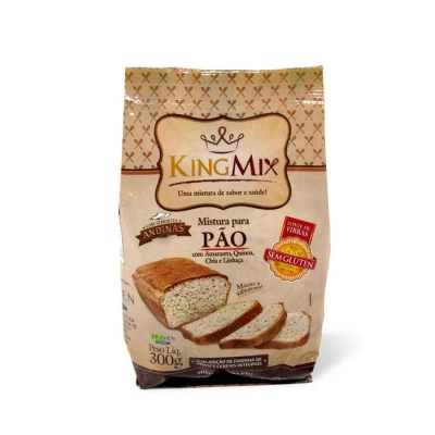 Premezcla De Pan Con Semillas Sin Gluten KingMix 450g Kingmix Mecla Pan De Semillas