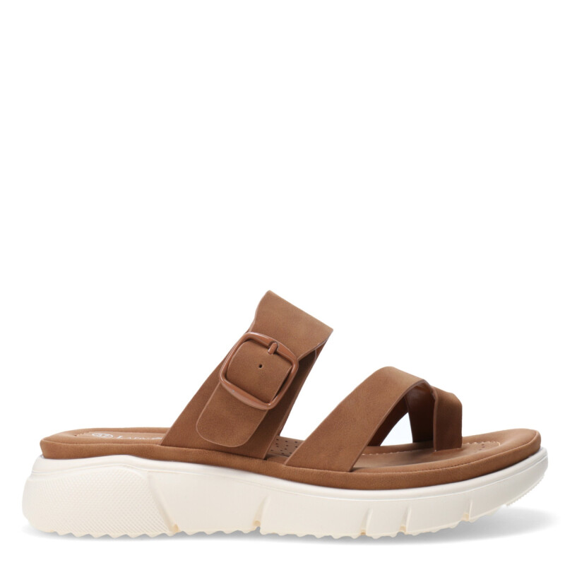 Sandalias de Mujer Lady Confort GUYMON descalza Tan