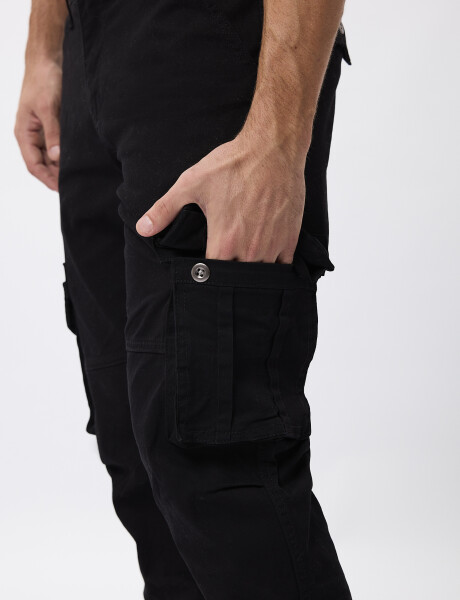 Pantalon cargo Ryder negro