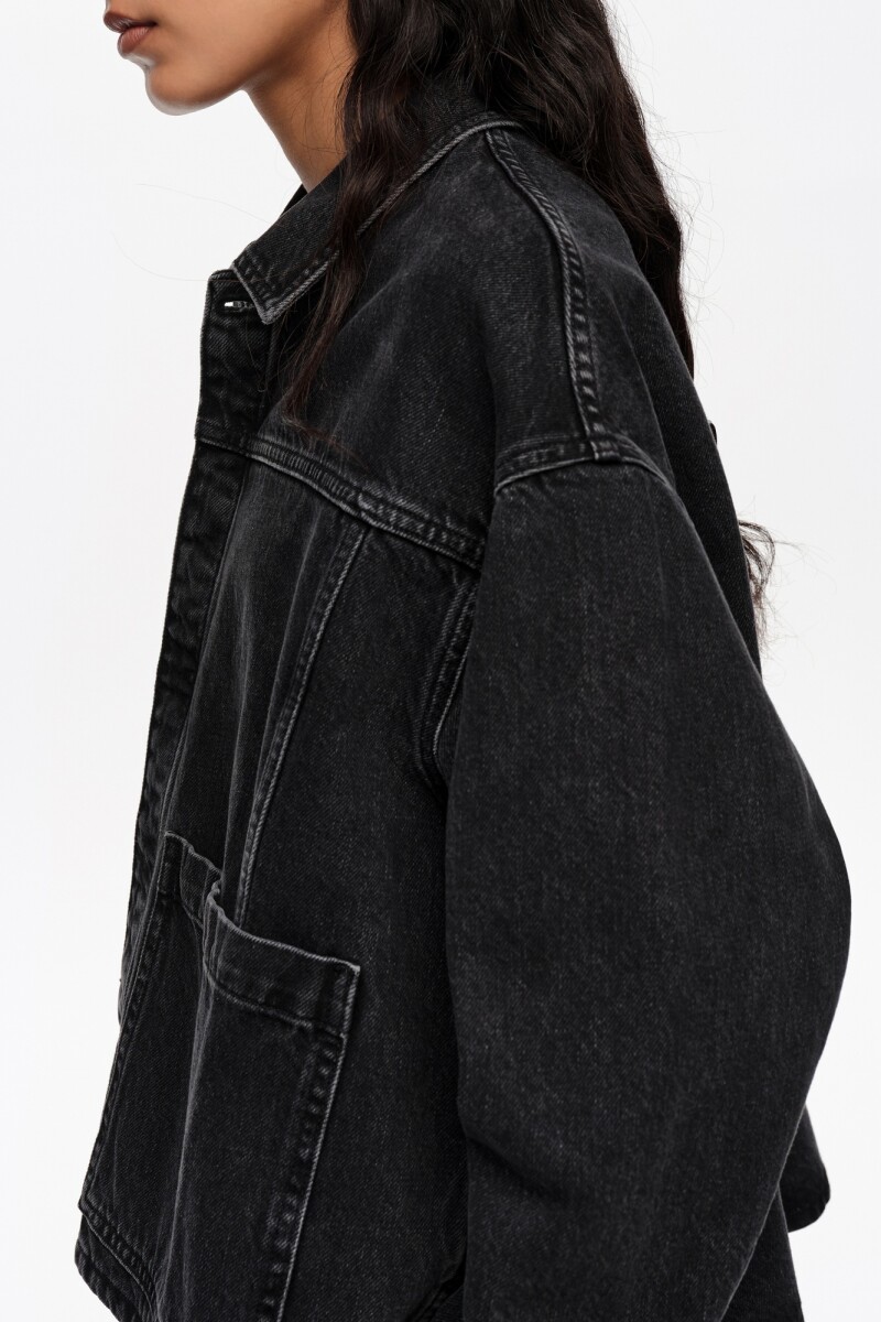 CHAQUETA Negro