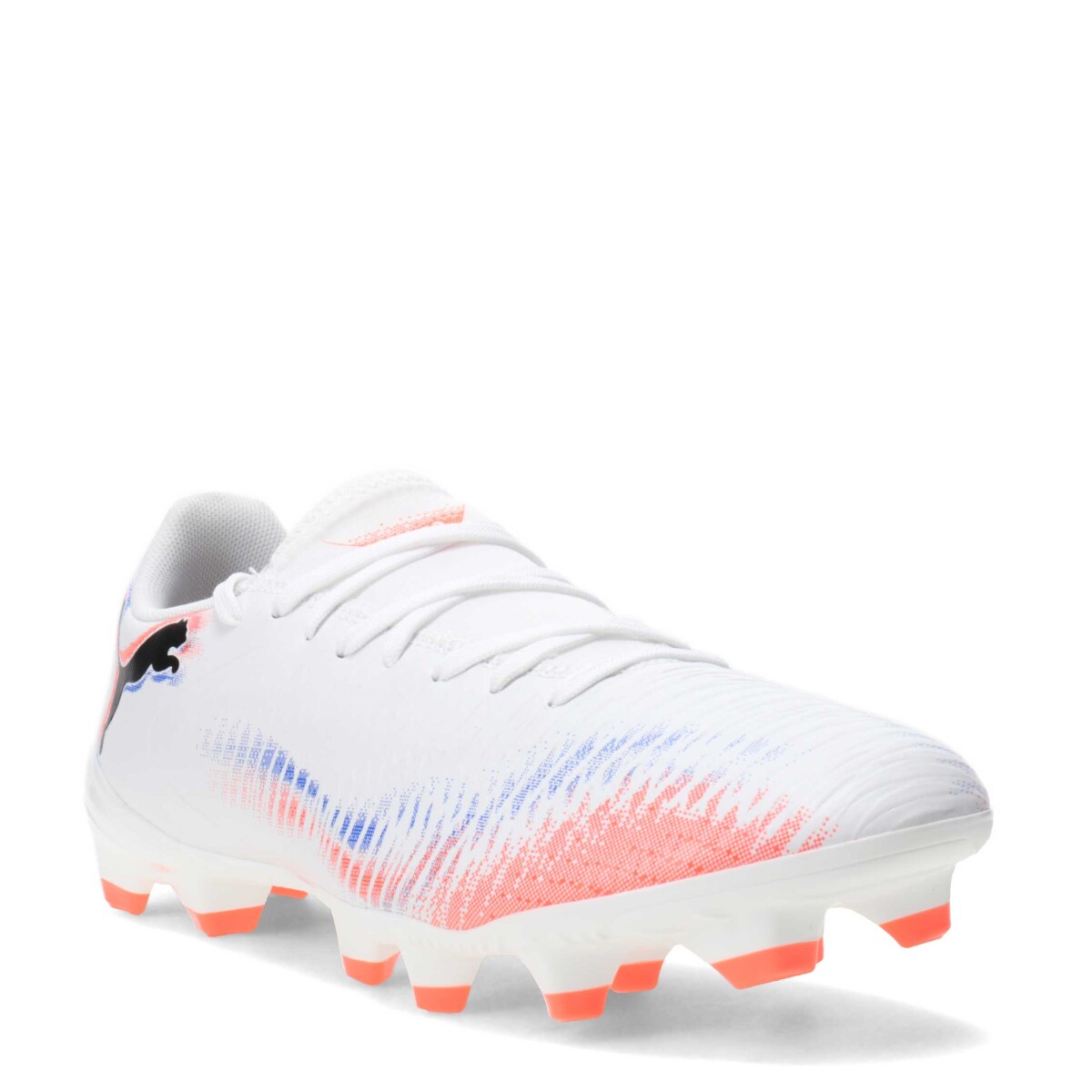 Championes de Hombre Puma Futbol 11 Future 8 Play FG - Blanco - Anaranjado - Azul 