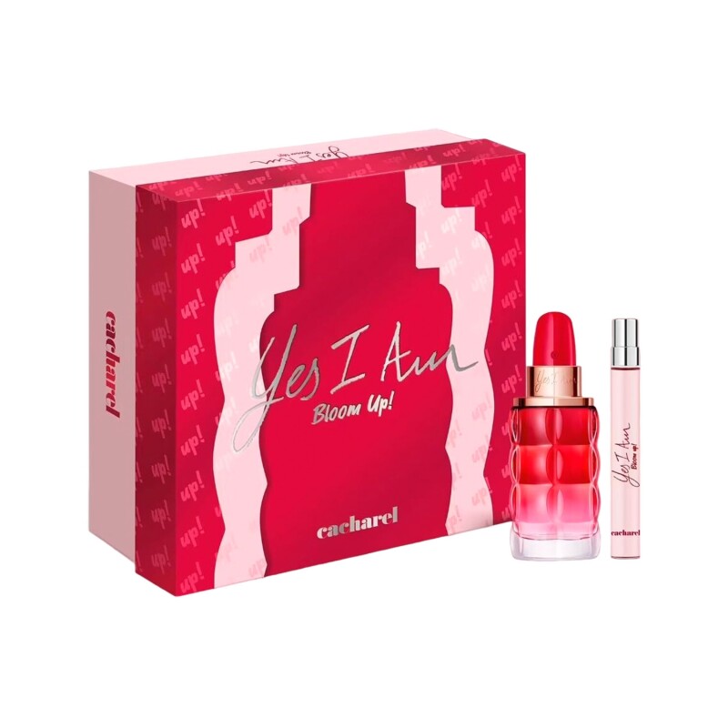 Set Perfume Cacharel Yes I Am Bloom Up! EDP 50ml + 10ml Original Set Perfume Cacharel Yes I Am Bloom Up! EDP 50ml + 10ml Original