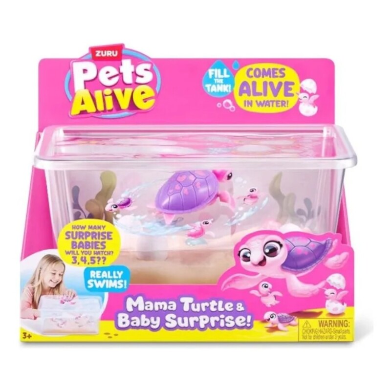Tortuga Mamá con bebés sorpresas Tortuga Mamá con bebés sorpresas