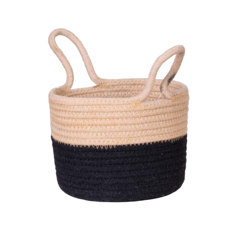 CESTO SMALL ALGODON NEGRO 37943