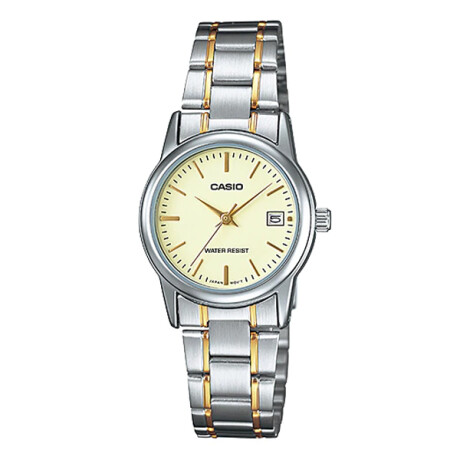 Reloj Casio Clásico Mujer Acero Inoxidable Combinado 0