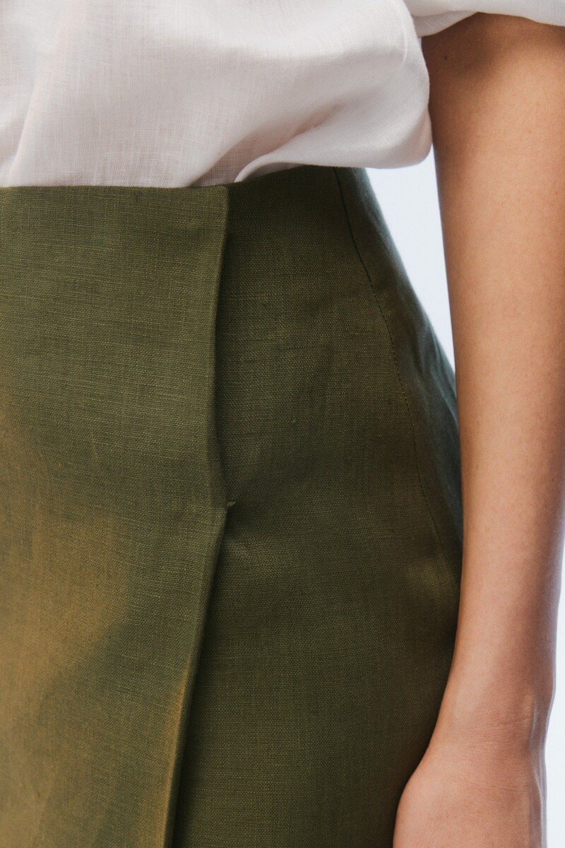 FALDA OLIVER Verde Militar