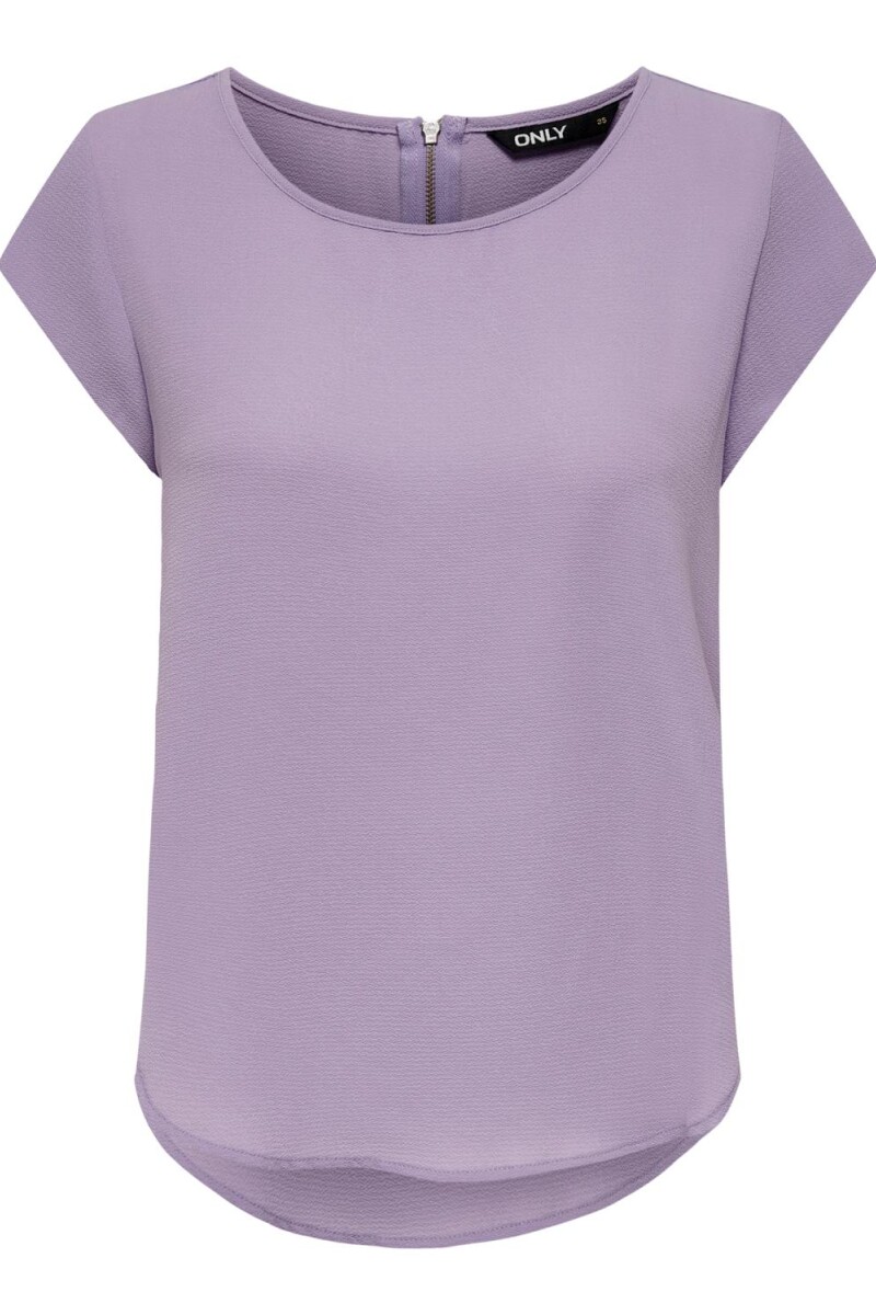 Polera Vic Purple Rose