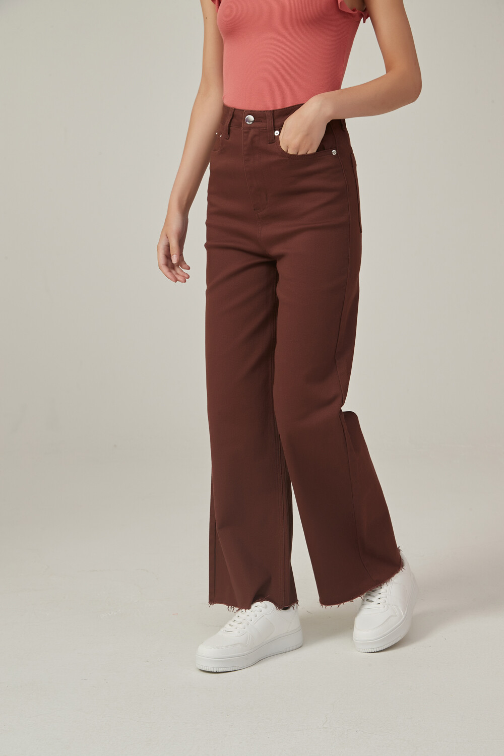 Pantalon chocolate hot sale