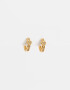 Aros Argollas Con cubic zirconia Argollas Con Cubic Zirconia - Dorado