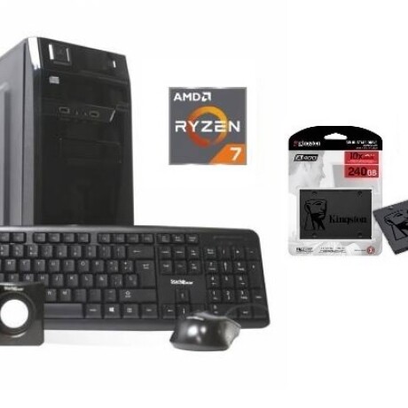 Equipo Nuevo Amd Ryzen 7 + Disco Ssd de 240GB 001