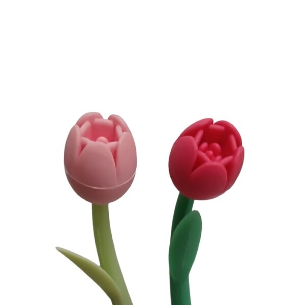 Lapicera tulipán rojo