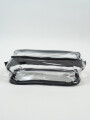 Neceser Transparent Negro