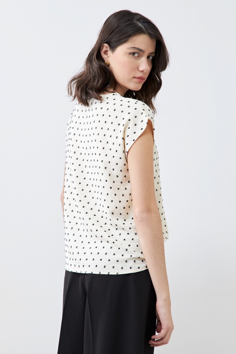 Blusa fantasía crudo